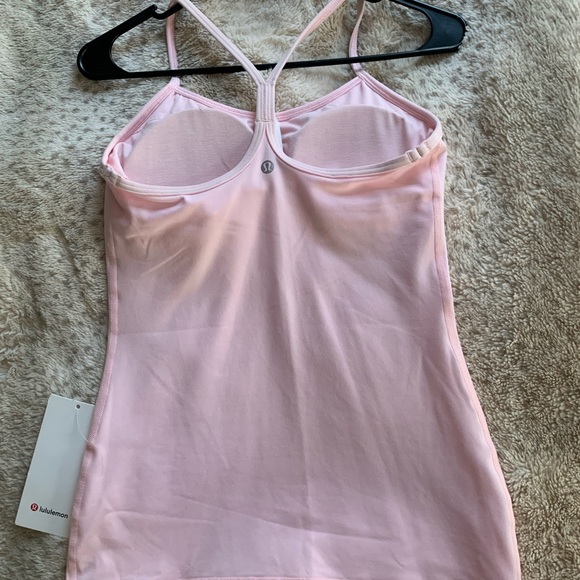 LULU LEMON soft/ blush pink tank top *NWT* - Picture 4 of 5